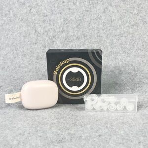 Noise Cancelling Earplugs Beinkap 35 dB Silicone Comfort Sleep Snoring Traffic